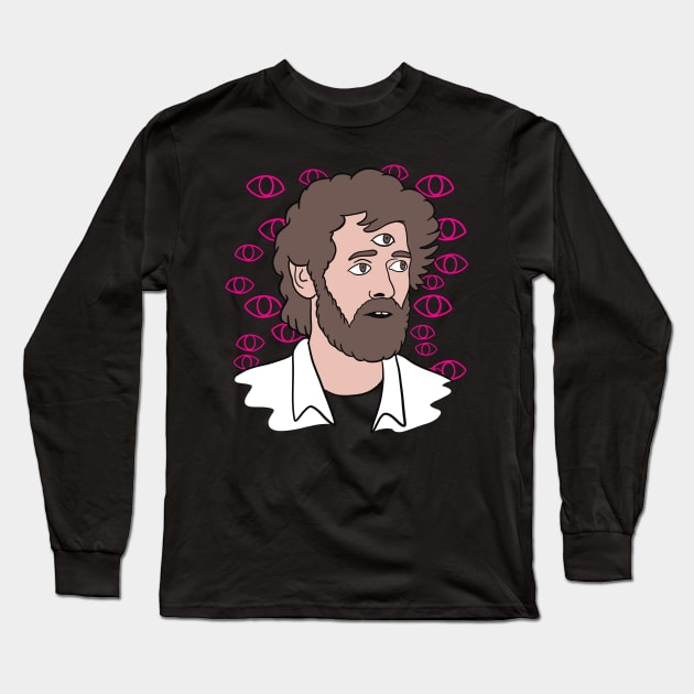 Terence McKenna - Minimal Long Sleeve T-Shirt by isstgeschichte